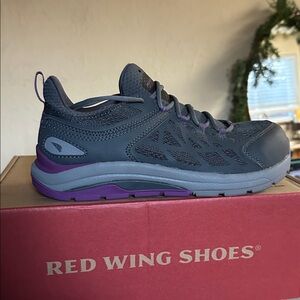 Red Wing Women's CoolTech Athletic Nano Non Metallic Toe 2343 Size 11